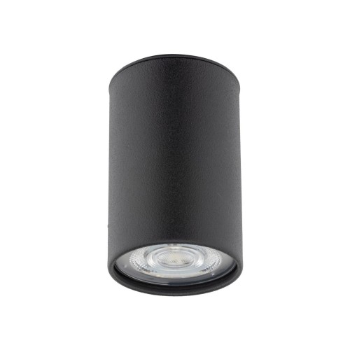 Spot lampa sufitowa czarna tuba natynkowa śr 5cm GU10 TOP 5764 TK Lighting