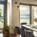 Kinkiet ścienny zwis szklany klosz na E27 do salonu ESME 5389 TK Lighting