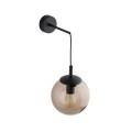 Kinkiet ścienny zwis szklany klosz na E27 do salonu ESME 5389 TK Lighting