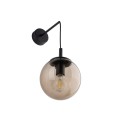 Kinkiet ścienny zwis szklany klosz na E27 do salonu ESME 5389 TK Lighting