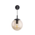 Kinkiet ścienny zwis szklany klosz na E27 do salonu ESME 5389 TK Lighting