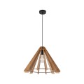 Lampa wisząca klosz w formie stożka klatki na E27 ERIS 6586 TK Lighting