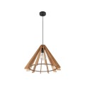 Lampa wisząca klosz w formie stożka klatki na E27 ERIS 6586 TK Lighting