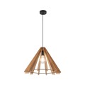 Lampa wisząca klosz w formie stożka klatki na E27 ERIS 6586 TK Lighting