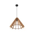 Lampa wisząca klosz w formie stożka klatki na E27 ERIS 6586 TK Lighting