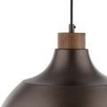 Lampa wisząca CAP BROWN styl rustykalny stalowy brązowy klosz 6926 TK Lighting