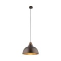 Lampa wisząca CAP BROWN styl rustykalny stalowy brązowy klosz 6926 TK Lighting