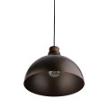 Lampa wisząca CAP BROWN styl rustykalny stalowy brązowy klosz 6926 TK Lighting