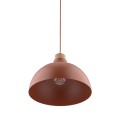 Lampa wisząca w modnym ceglanym kolorze, metalowy klosz 6927 TK Lighting