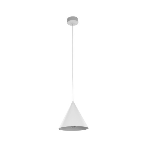Biała lampa wisząca do kuchni 19cm CONO subtelna elegancka 10007 TK Lighting