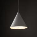 Biała lampa wisząca do kuchni 19cm CONO subtelna elegancka 10007 TK Lighting