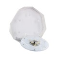 Lampa sufitowa KANTOOR z białym abażurem stylowy salon 6xE27 4225 TK Lighting