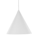 Biała lampa wisząca do kuchni 19cm CONO subtelna elegancka 10007 TK Lighting