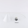 Biała lampa wisząca do kuchni 19cm CONO subtelna elegancka 10007 TK Lighting
