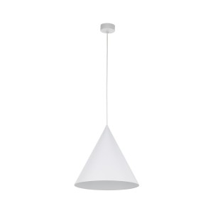 Lampa wisząca biały stożek CONO na gwint E27 10009 TK Lighting