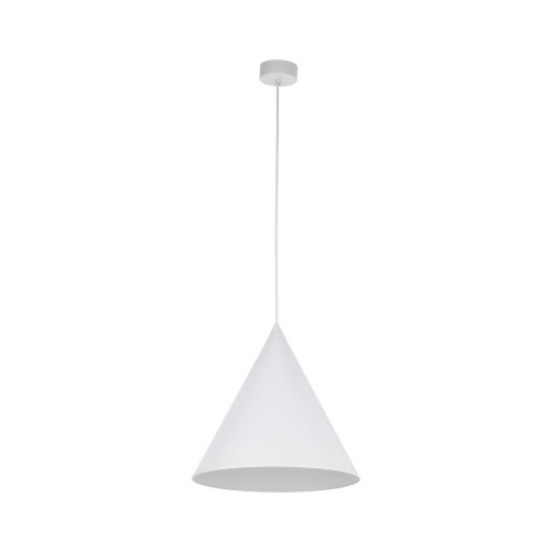 Lampa wisząca biały stożek CONO na gwint E27 10009 TK Lighting