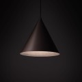 Lampa wisząca metalowa konstrukcja klosz brązowy CONO 10037 TK Lighting