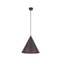 Lampa wisząca CONO na E27 brązowy klosz w kształcie stożka 10038 TK Lighting