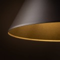 Lampa wisząca CONO na E27 brązowy klosz w kształcie stożka 10038 TK Lighting