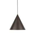 Lampa wisząca CONO na E27 brązowy klosz w kształcie stożka 10038 TK Lighting