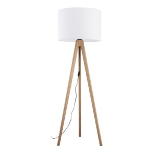 Lampa podłogowa trójnóg z białym abażurem GRAND 16006 TK Lighting