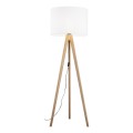 Lampa podłogowa trójnóg z białym abażurem GRAND 16006 TK Lighting