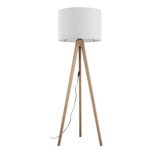 Lampa podłogowa trójnóg z białym abażurem na E27 GRAND 16007 TK Lighting