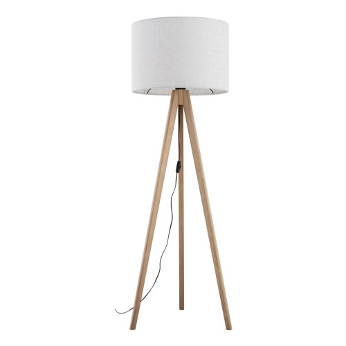 Lampa podłogowa trójnóg z białym abażurem na E27 GRAND 16007 TK Lighting