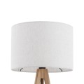 Lampa podłogowa trójnóg z białym abażurem na E27 GRAND 16007 TK Lighting