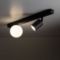Lampa sufitowa VOX szklana kula klosz reflektorek ma GU10 10000 TK Lighting