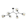 Lampa sufitowa do nowoczesnego salonu FAIRY grafitowe klosze ze szkła 2731 TK Lighting