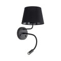 Kinkiet ścienny do sypialni ramię do czytania abażur MAJA 10081 TK Lighting