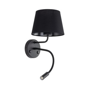 Kinkiet ścienny do sypialni ramię do czytania abażur MAJA 10081 TK Lighting