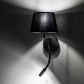Kinkiet ścienny do sypialni ramię do czytania abażur MAJA 10081 TK Lighting
