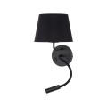Kinkiet ścienny do sypialni ramię do czytania abażur MAJA 10081 TK Lighting