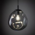 Lampa wisząca ze szklanym, grafitowym kloszem SOL nad stół 10084 TK Lighting