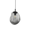 Lampa wisząca ze szklanym, grafitowym kloszem SOL nad stół 10084 TK Lighting