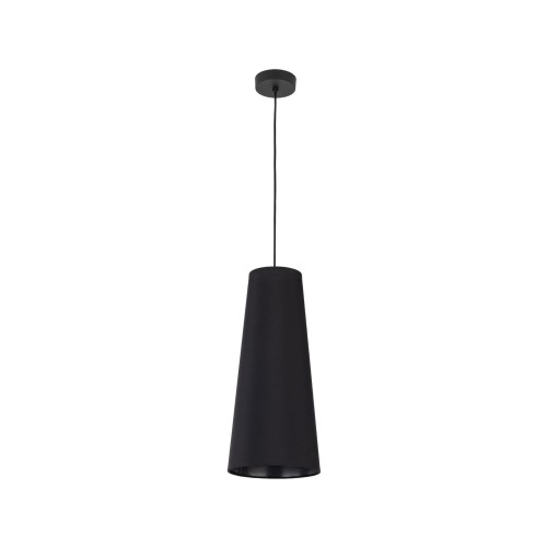 Lampa wisząca klosz w kształcie ściętego stożka ZING czarna 10085 TK Lighting