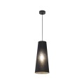 Lampa wisząca klosz w kształcie ściętego stożka ZING czarna 10085 TK Lighting