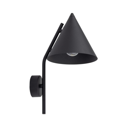 Kinkiet CONO E27 Czarny klosz stal lakierowana do salonu 10041 TK Lighting