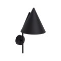 Kinkiet CONO E27 Czarny klosz stal lakierowana do salonu 10041 TK Lighting