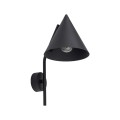 Kinkiet CONO E27 Czarny klosz stal lakierowana do salonu 10041 TK Lighting
