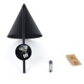 Kinkiet CONO E27 Czarny klosz stal lakierowana do salonu 10041 TK Lighting