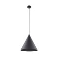 Lampa wisząca czarna nowoczesna CONO E27 klosz-stożek 10057 TK Lighting
