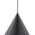Lampa wisząca czarna nowoczesna CONO E27 klosz-stożek 10057 TK Lighting