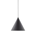 Lampa wisząca czarna nowoczesna CONO E27 klosz-stożek 10057 TK Lighting
