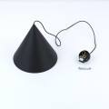 Lampa wisząca czarna nowoczesna CONO E27 klosz-stożek 10057 TK Lighting