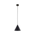 Lampa wisząca z kloszem w kształcie stożka czarna CONO 10058 TK Lighting