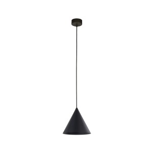 Lampa wisząca z kloszem w kształcie stożka czarna CONO 10058 TK Lighting