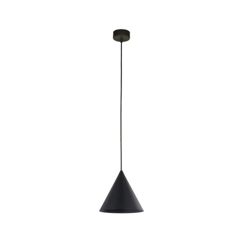 Lampa wisząca z kloszem w kształcie stożka czarna CONO 10058 TK Lighting